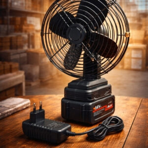 ৮ ইঞ্চি রিচার্জেবল হাই স্পিড ফ্যান